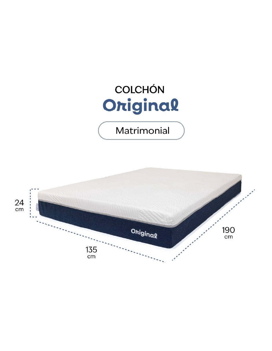 Colchón en caja Memory Foam