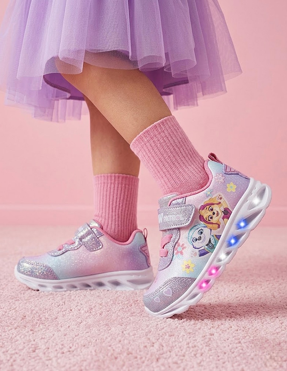 Tenis Tropicana para niña Fun Ligths Paw Patrol