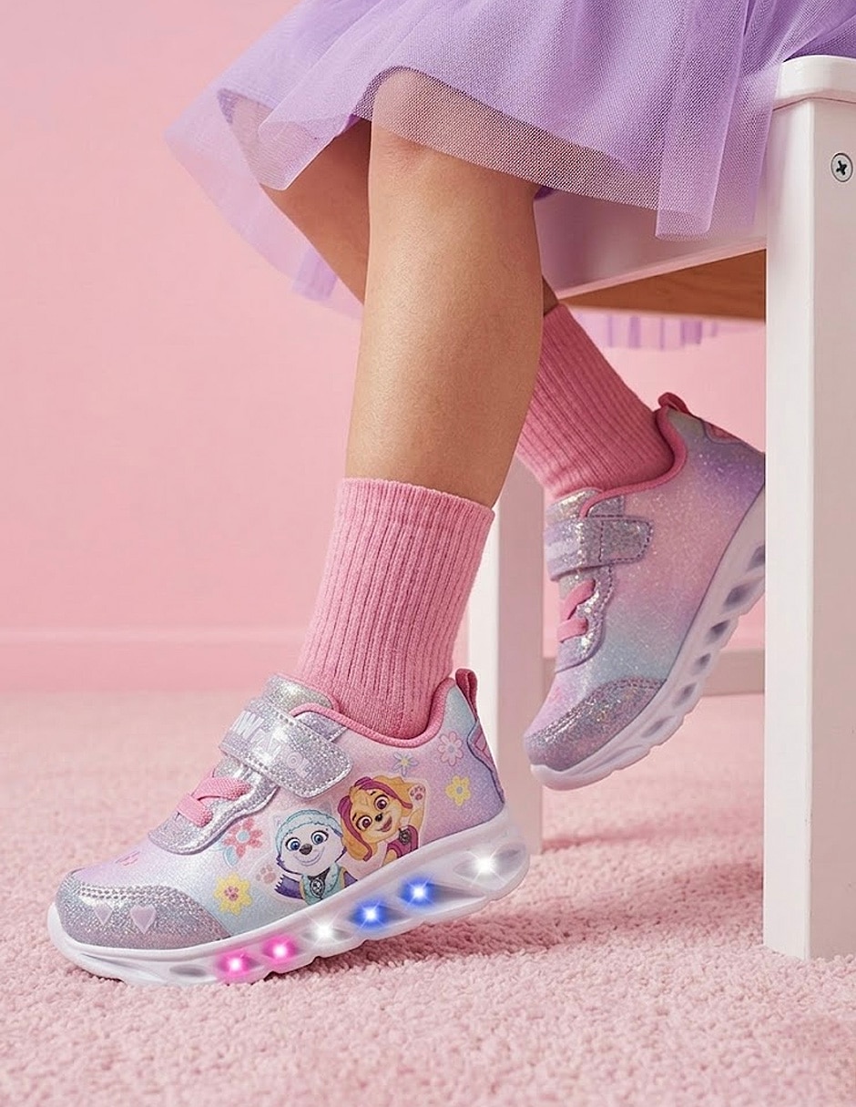 Tenis Tropicana para niña Fun Ligths Paw Patrol