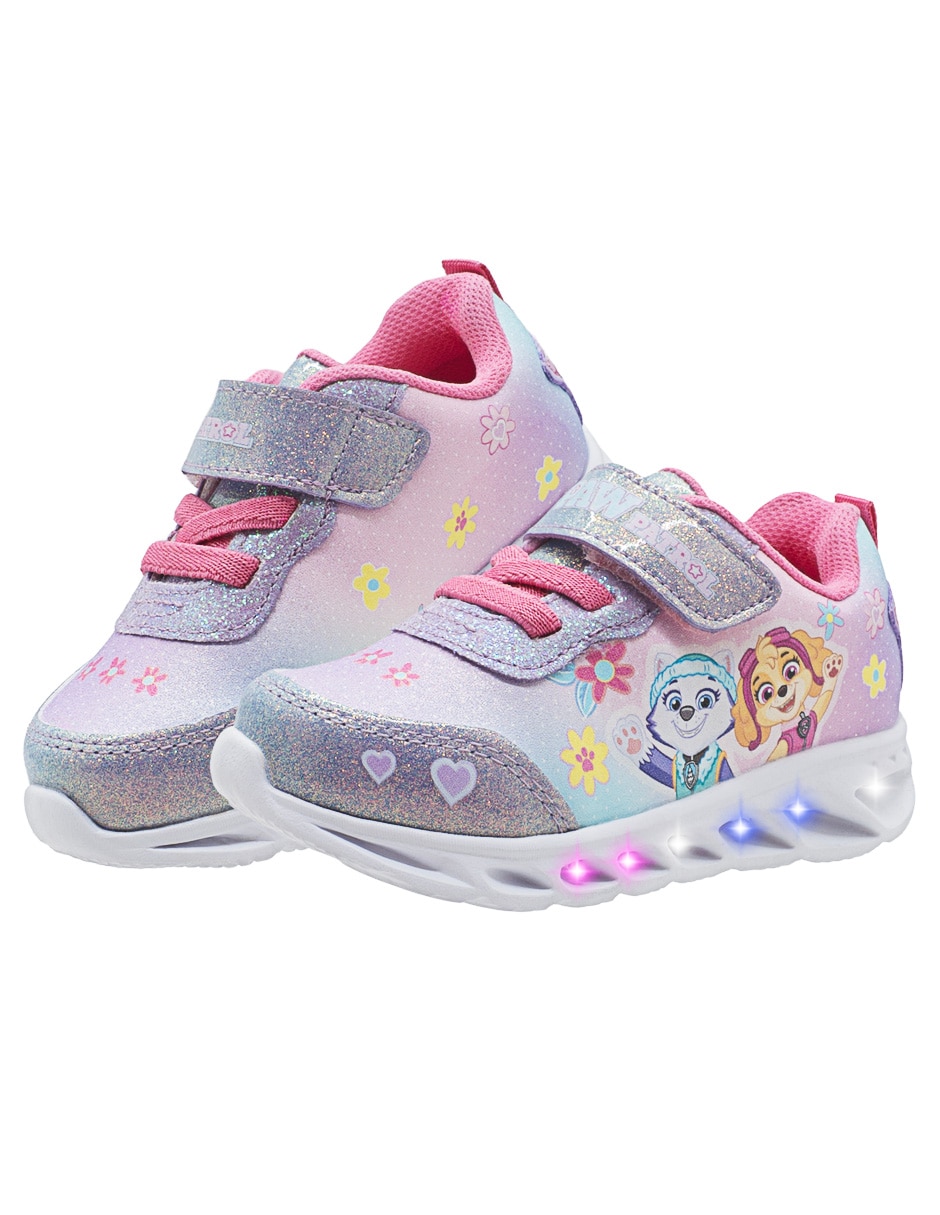 Tenis Tropicana para niña Fun Ligths Paw Patrol