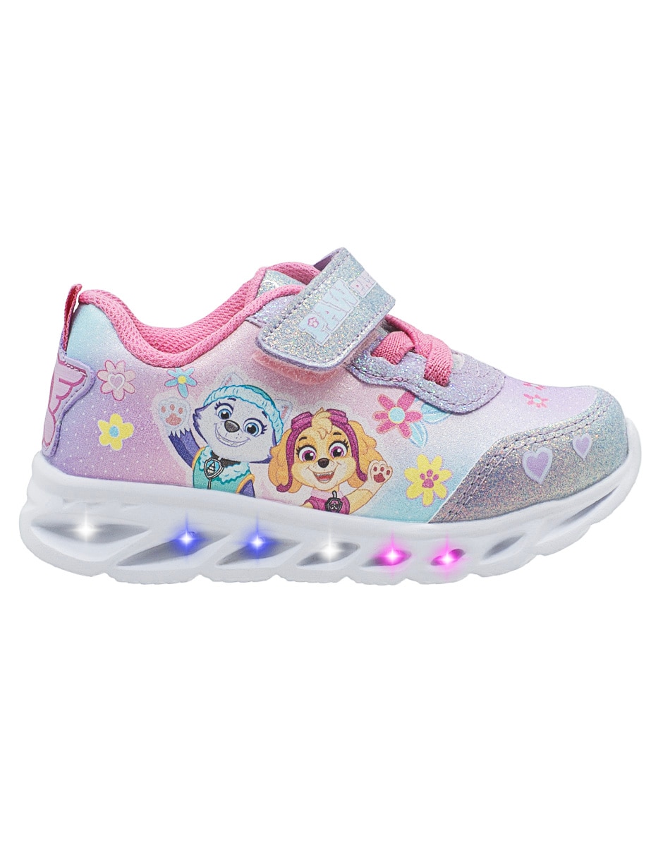 Tenis Tropicana para niña Fun Ligths Paw Patrol