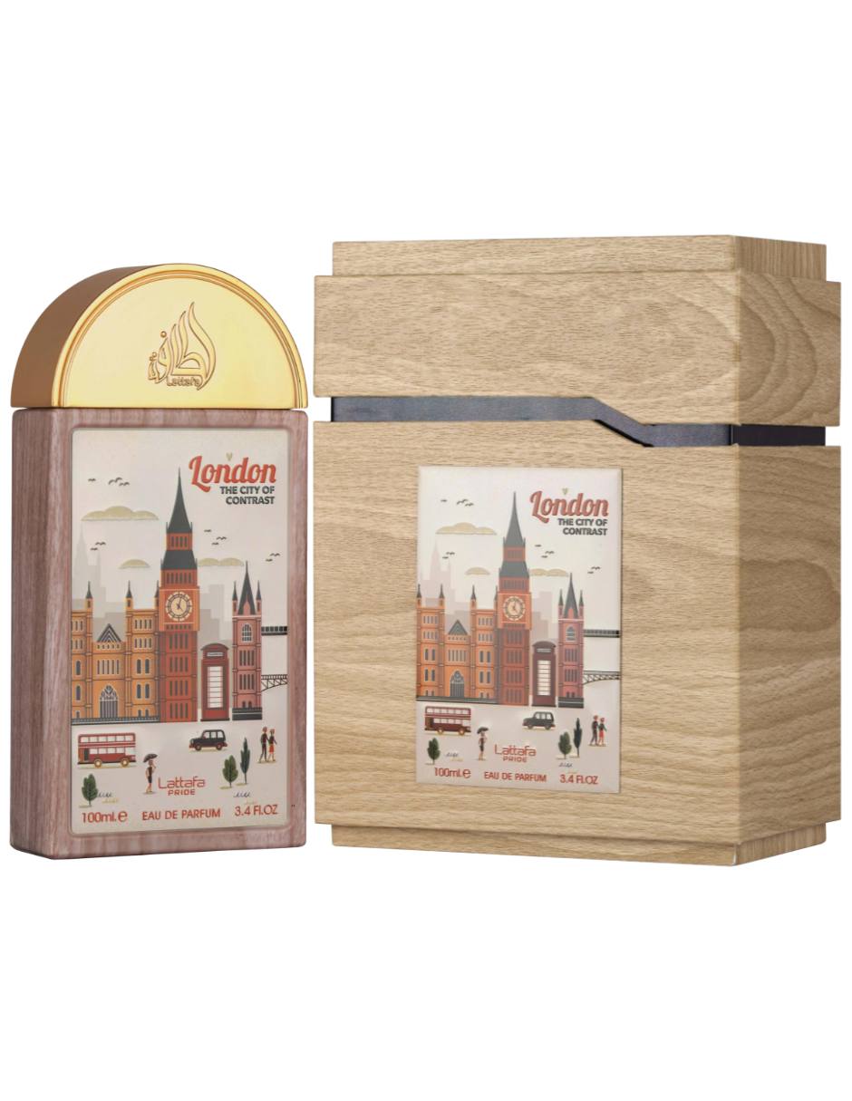 Eau de parfum Lattafa Perfumes London The City of Contrast unisex