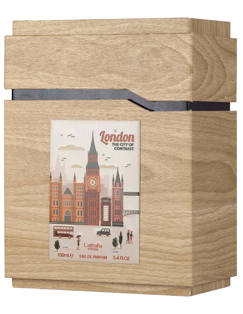 Eau de parfum Lattafa Perfumes London The City of Contrast unisex