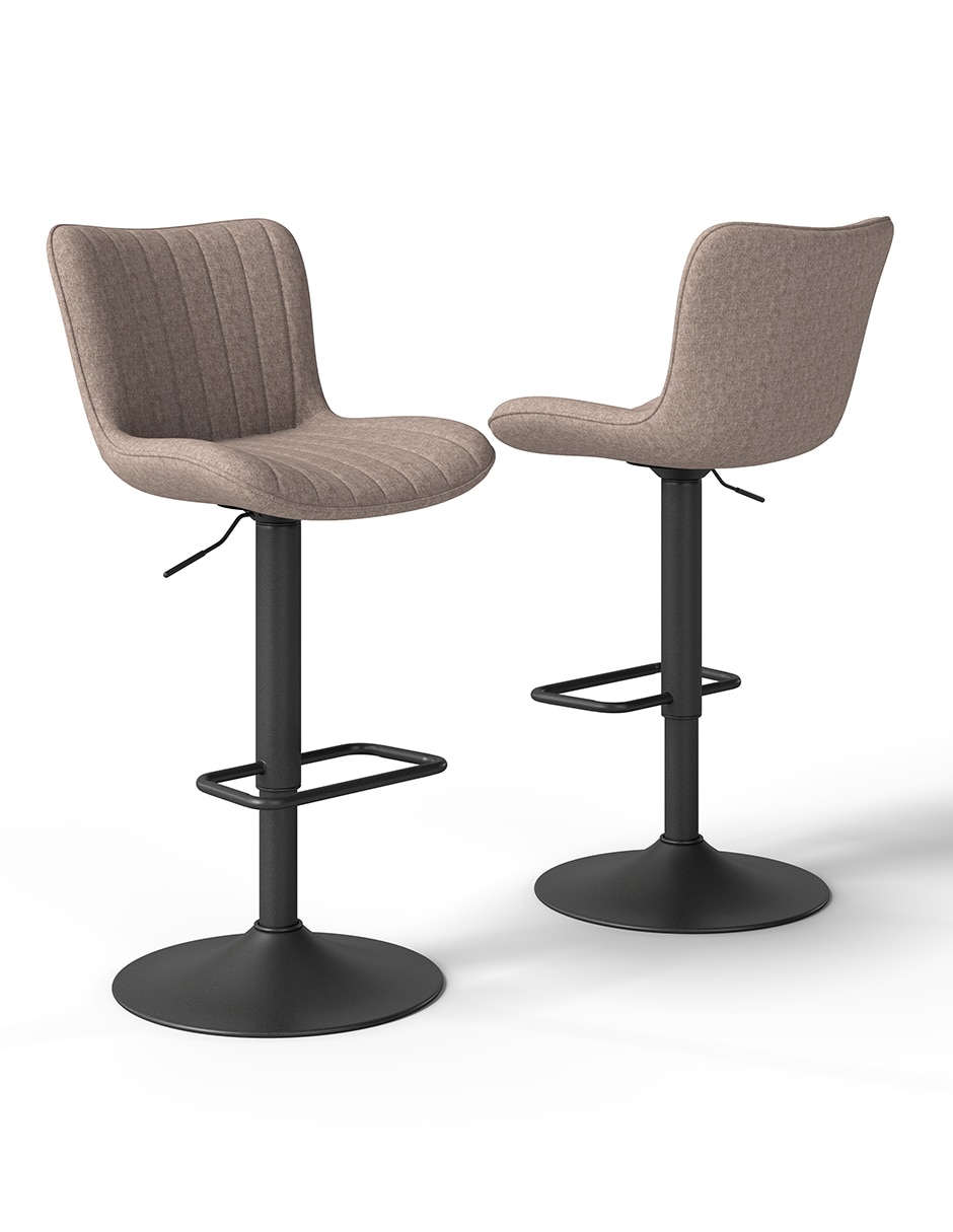 Silla de bar giratoria de hierro