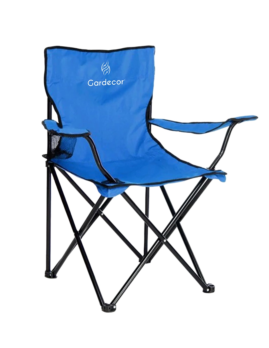 Silla camping de metal y tela Silla camping de metal y tela