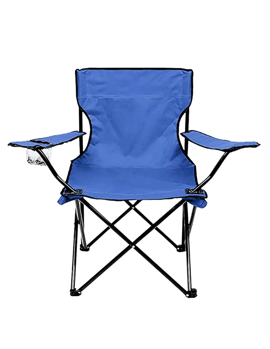 Silla camping de metal y tela 2