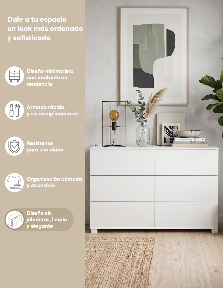 Cómoda Nara Mobi Muebles de MDP