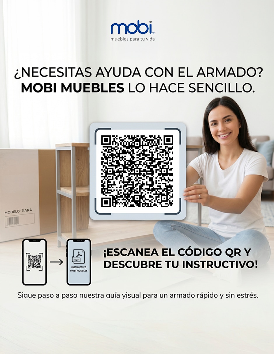 Cómoda Nara de MDP 5