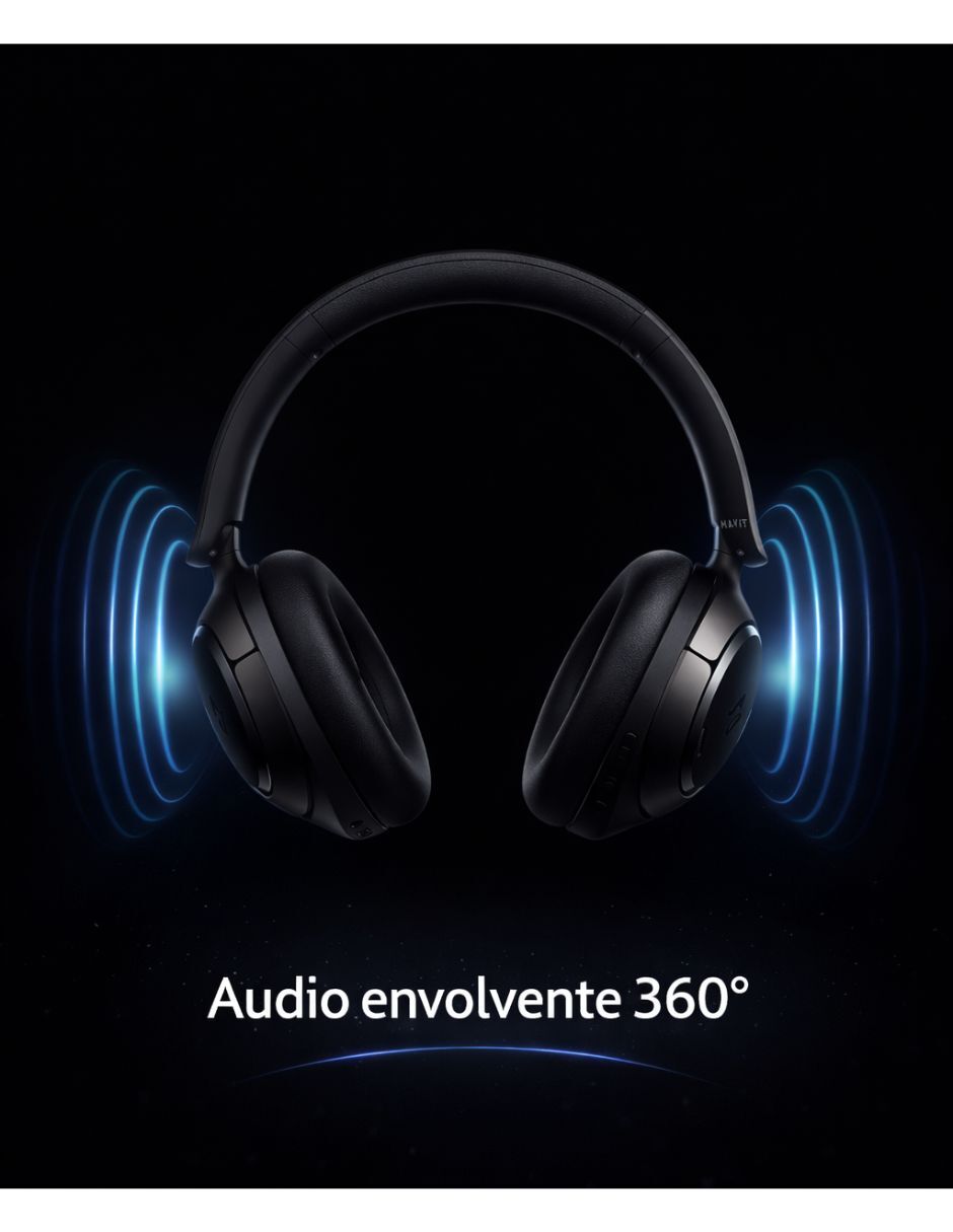 Havit audífonos inalámbricos havit nc03h anc híbrido audio espacial hi