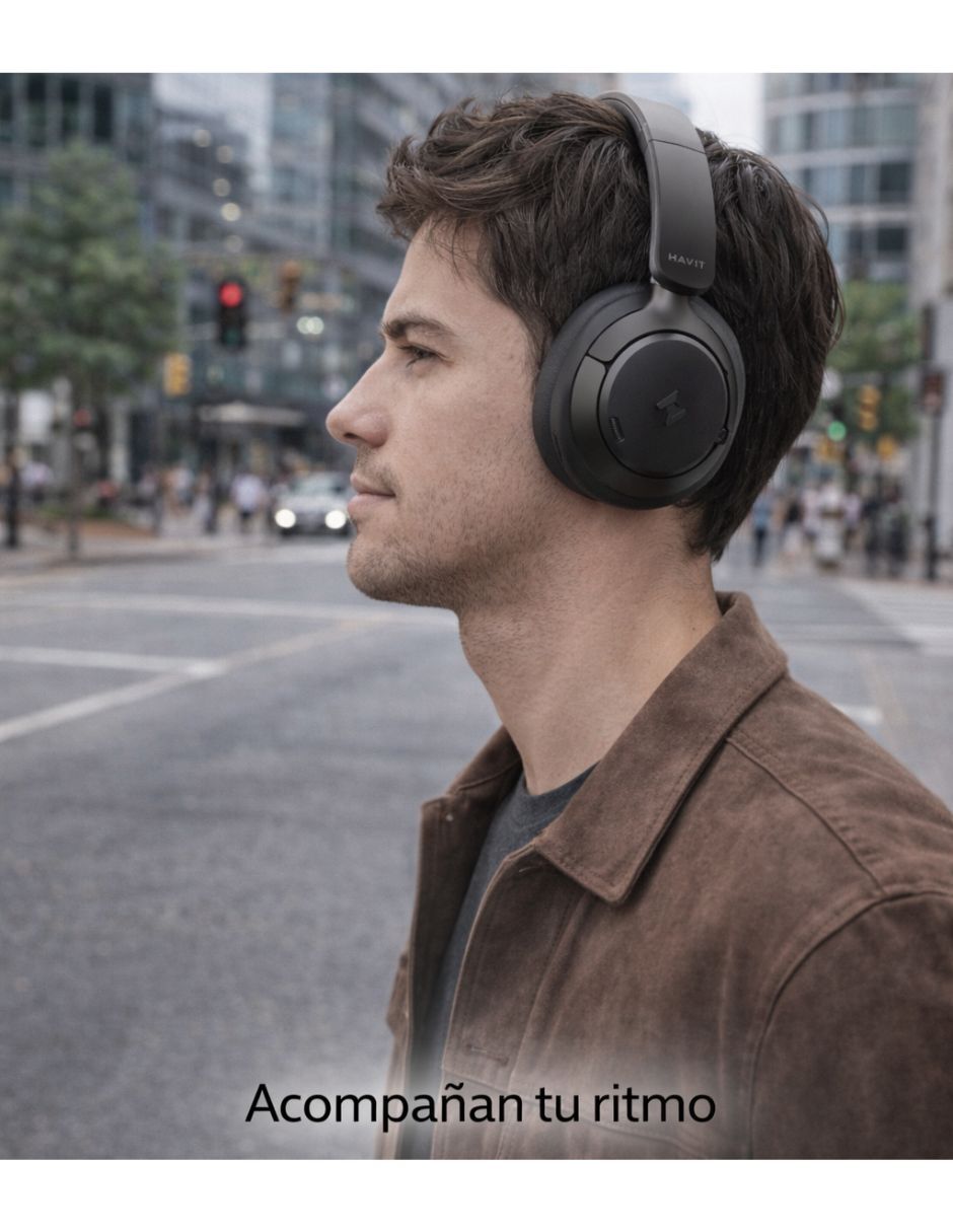 Havit audífonos inalámbricos havit nc03h anc híbrido audio espacial hi
