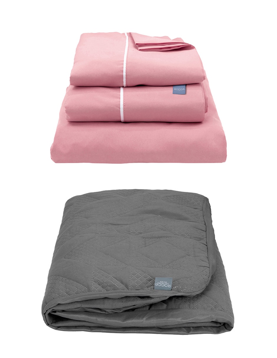 Protector de colch—n rogga royal touch acolchado impermeable