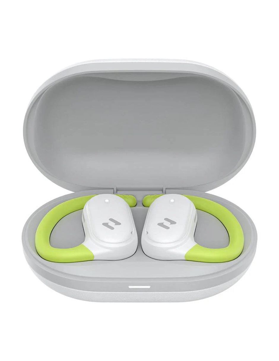 Havit audífonos havit inálambricos open ear con cancelación de ruido ows915 blanco inalámbrica