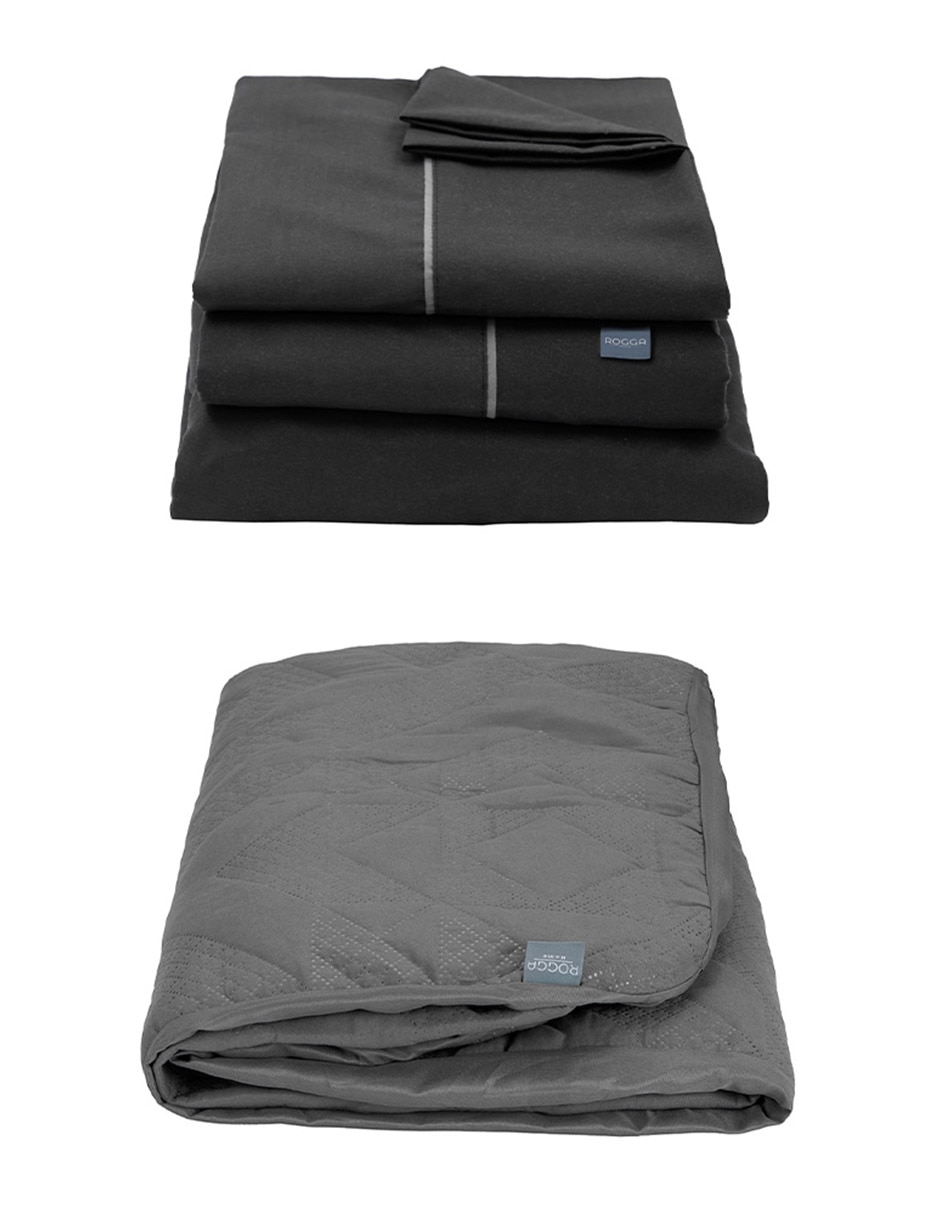 Protector de colch—n rogga royal touch acolchado impermeable 1