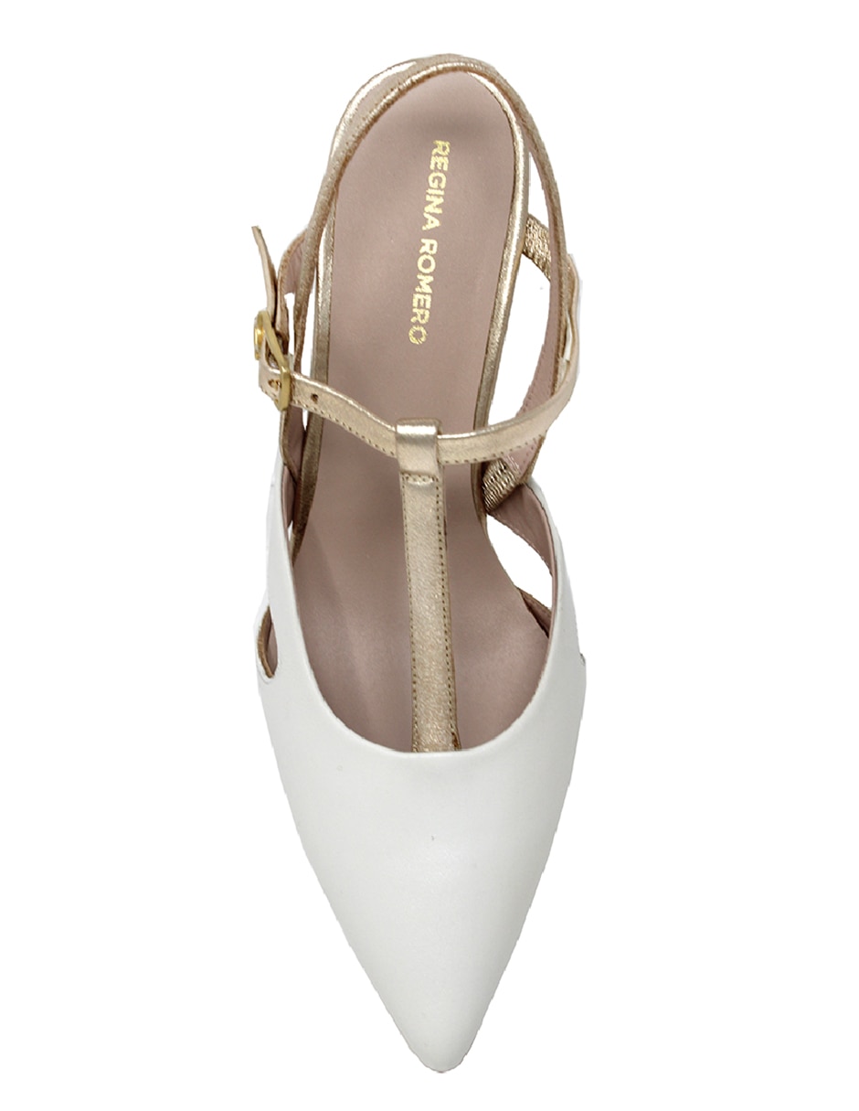 Zapatilla piel regina romero ava 85