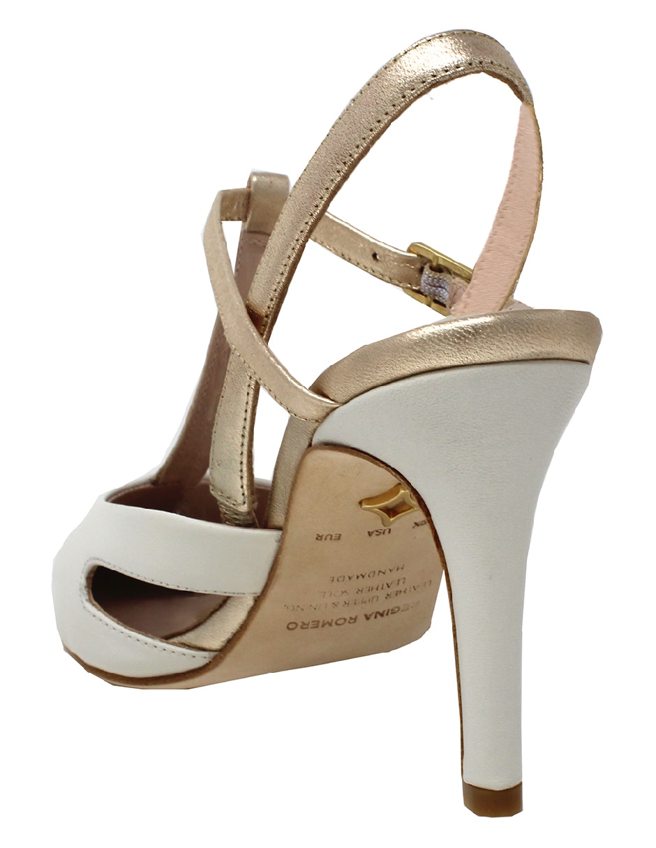 Zapatilla piel regina romero ava 85