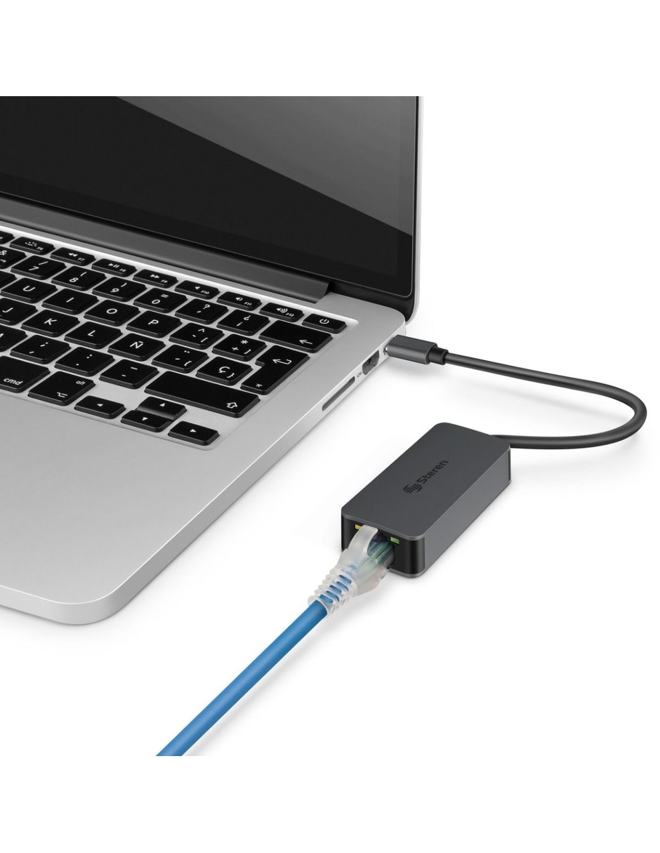 Adaptador de red ethernet steren adaptador usb c a multi