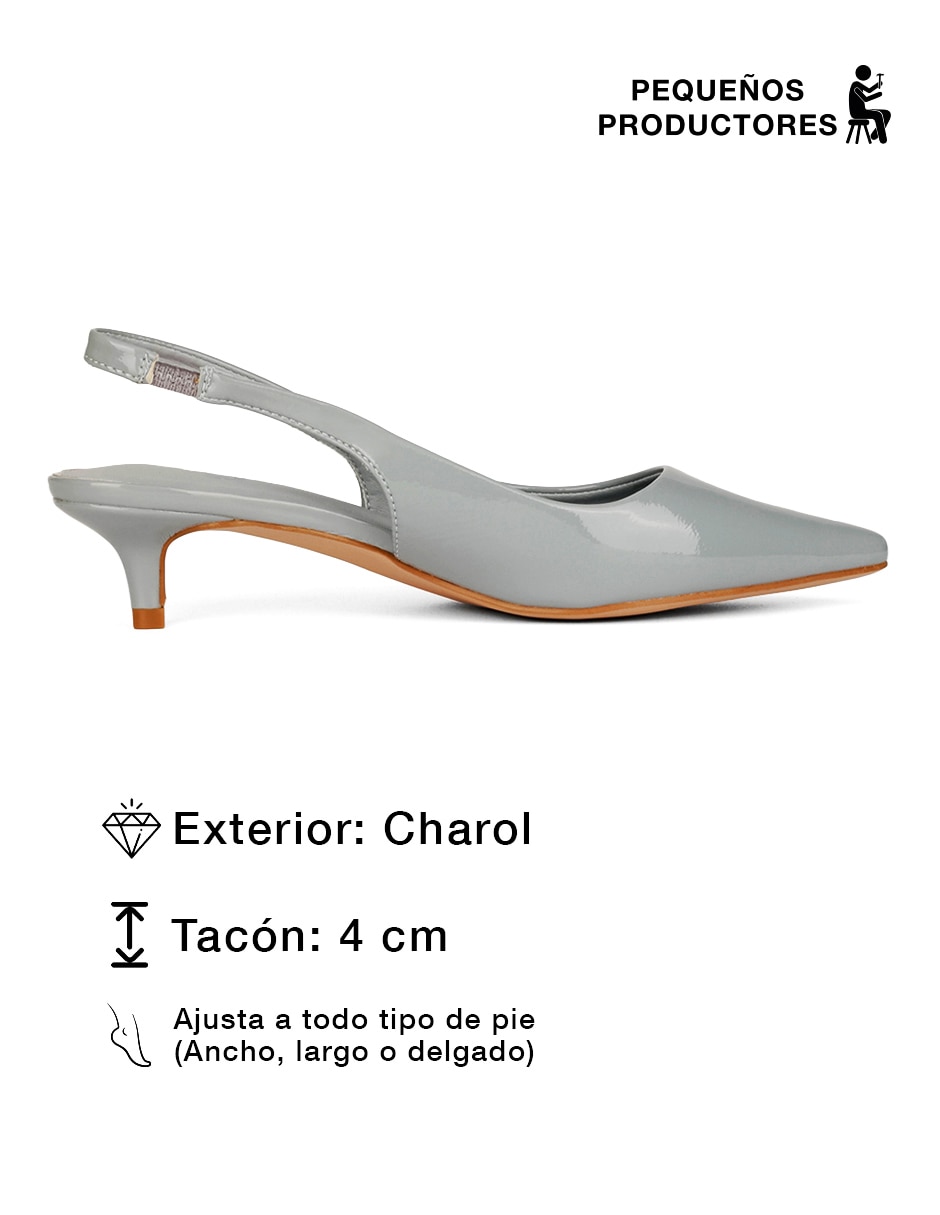 Zapatilla charol rbcollection