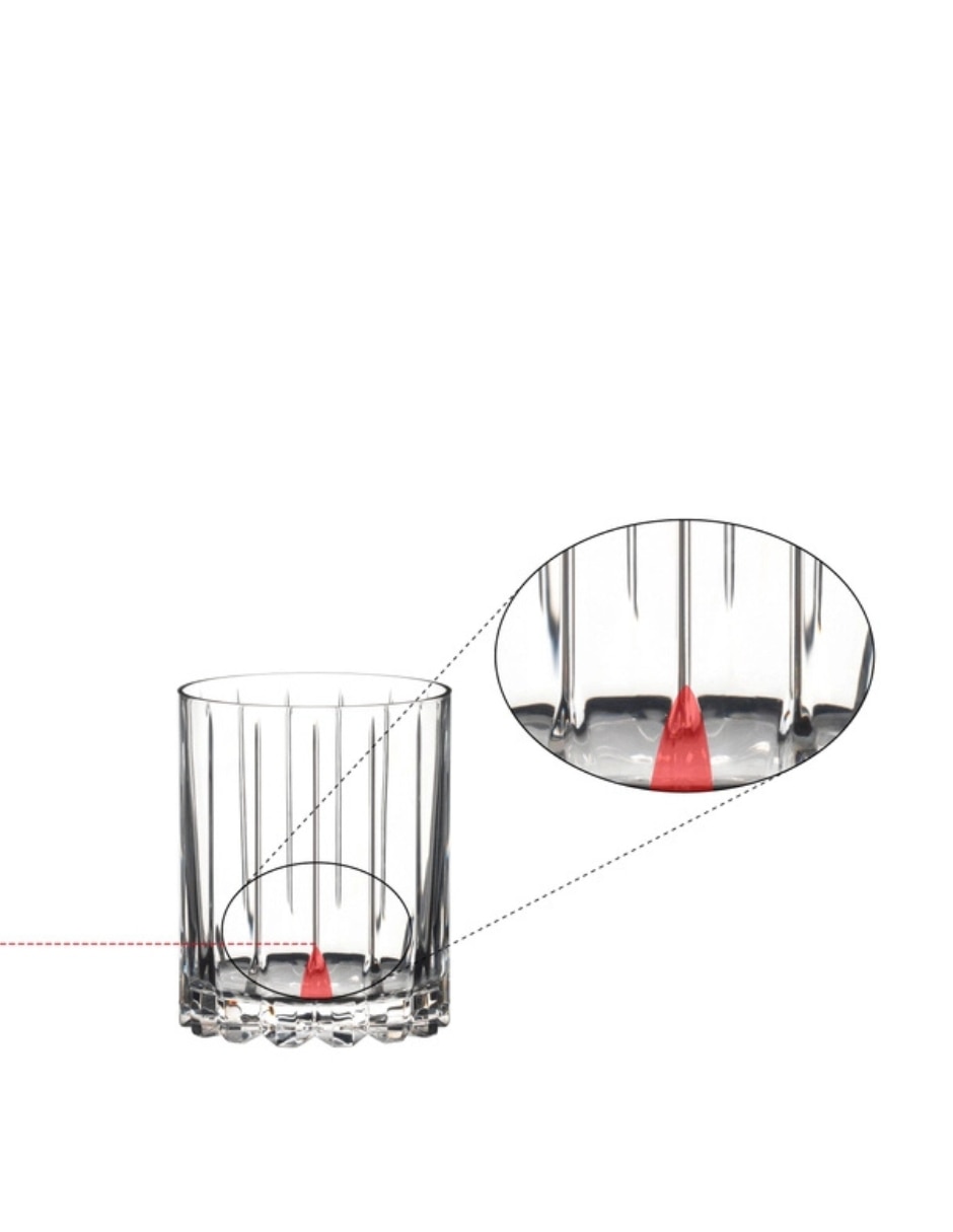 Vaso Old fashion Drink Specific de Cristal con 2 piezas piezas 3