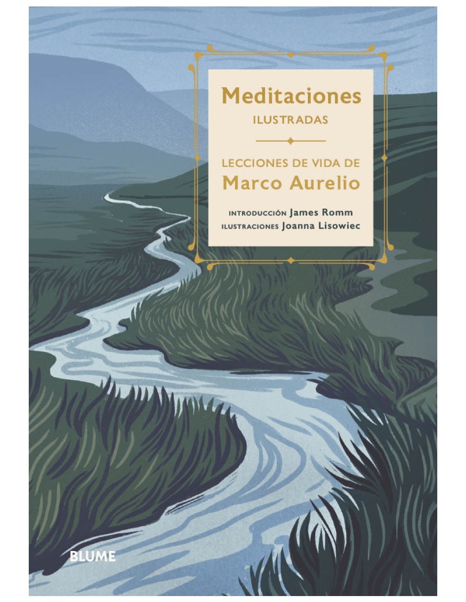 Libro meditaciones ilustradas lecciones de vida de marco aurelio de marco aurelio / james romm