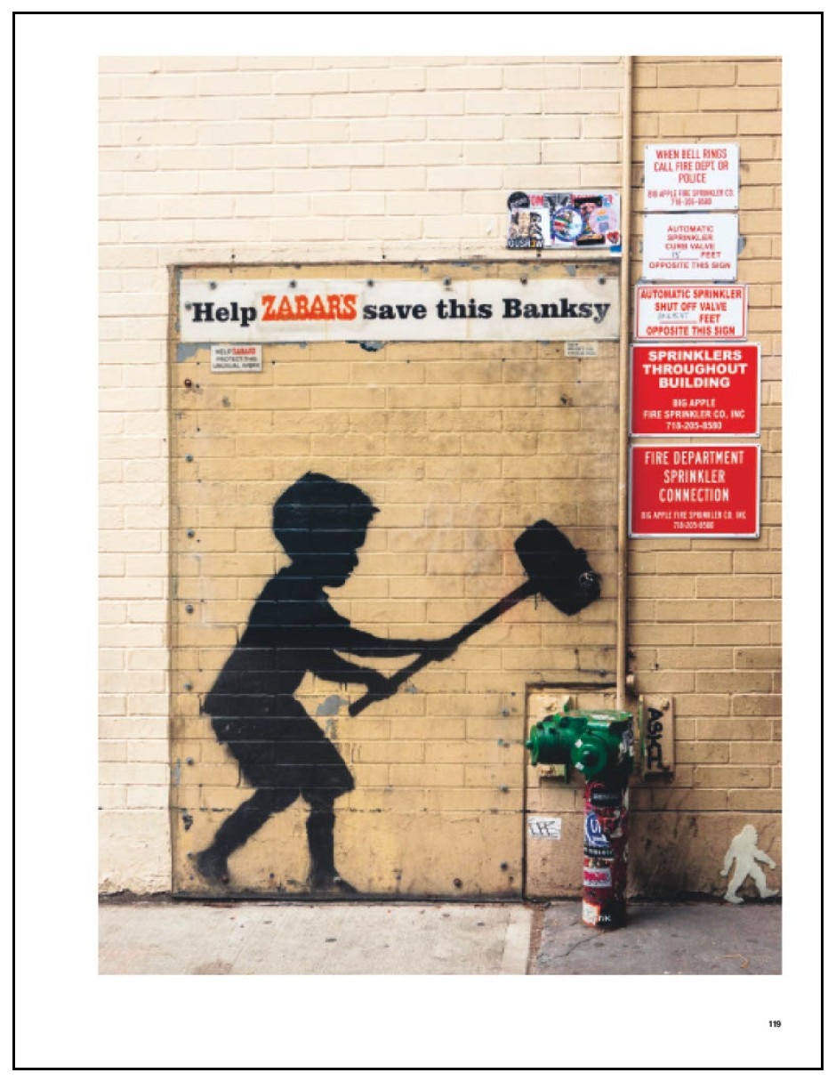 Libro obras perdidas de bansky tras las huellas de su street art efimero de will ellsworth