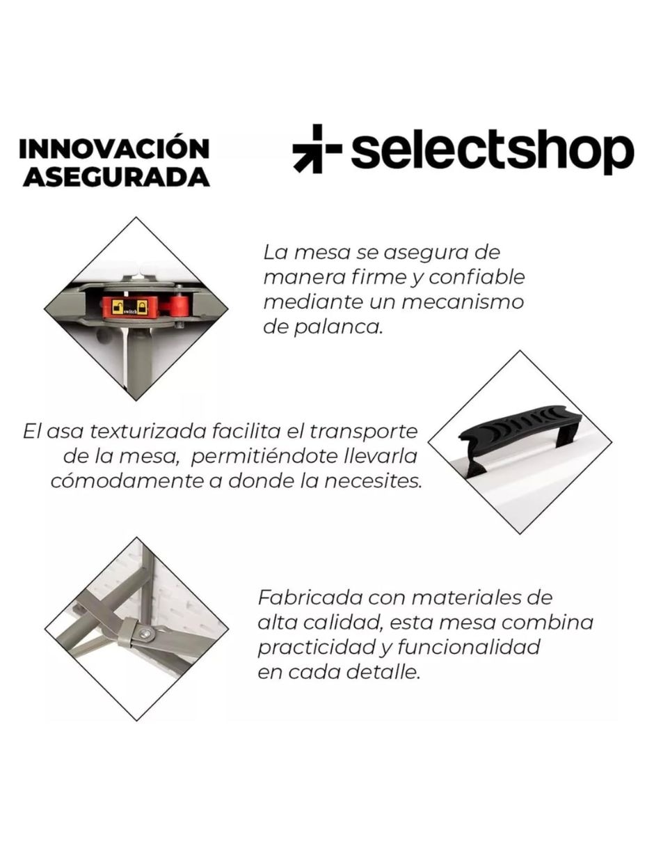 Mesa plegable ?selectshop mesas plegables