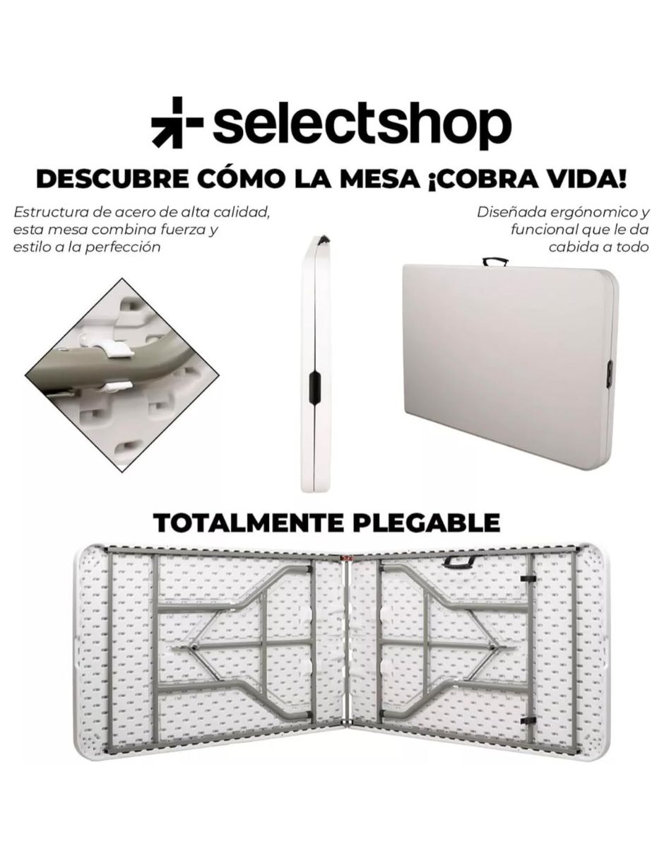 Mesa plegable ?selectshop mesas plegables