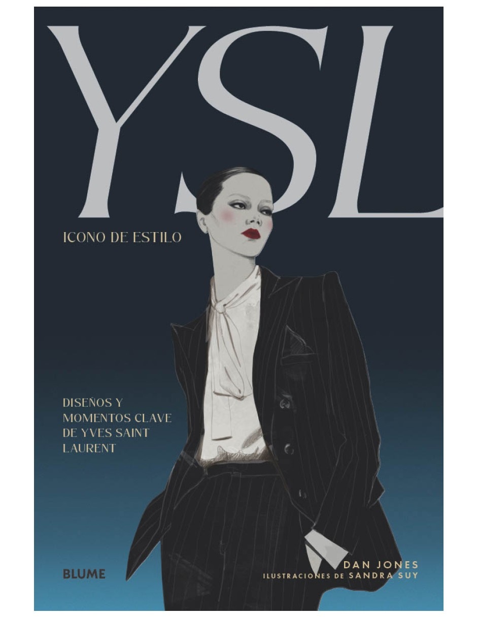 Libro icono de estilo ysl | dise–os y momentos clave de yves saint laurent de dan jones�