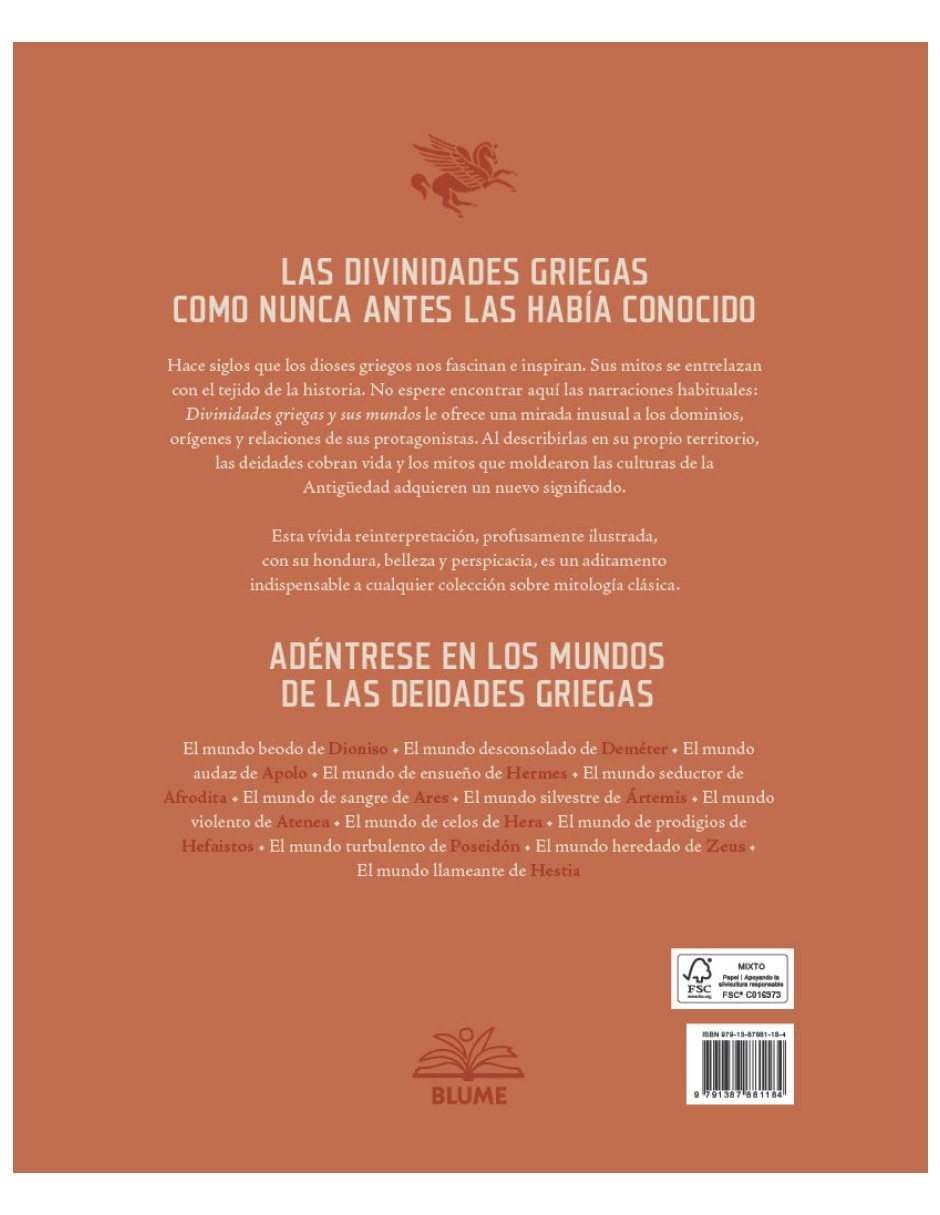 Libro divinidades griegas y sus mundos | como entendian el mundo a traves de los dioses de susan deacy / andré ducci