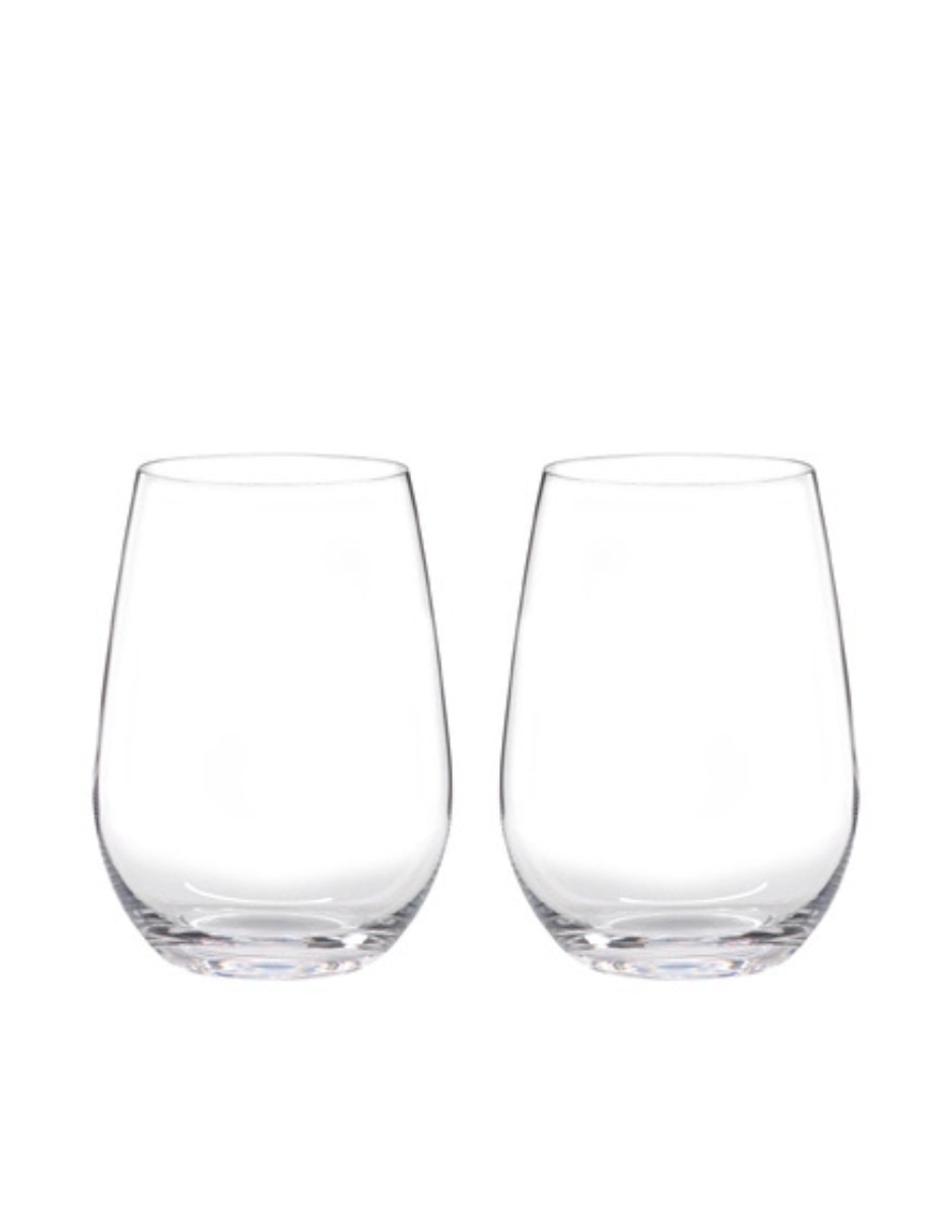 Vaso para vino Riedel The O Wine Tumbler Riesling de cristal con 2 piezas