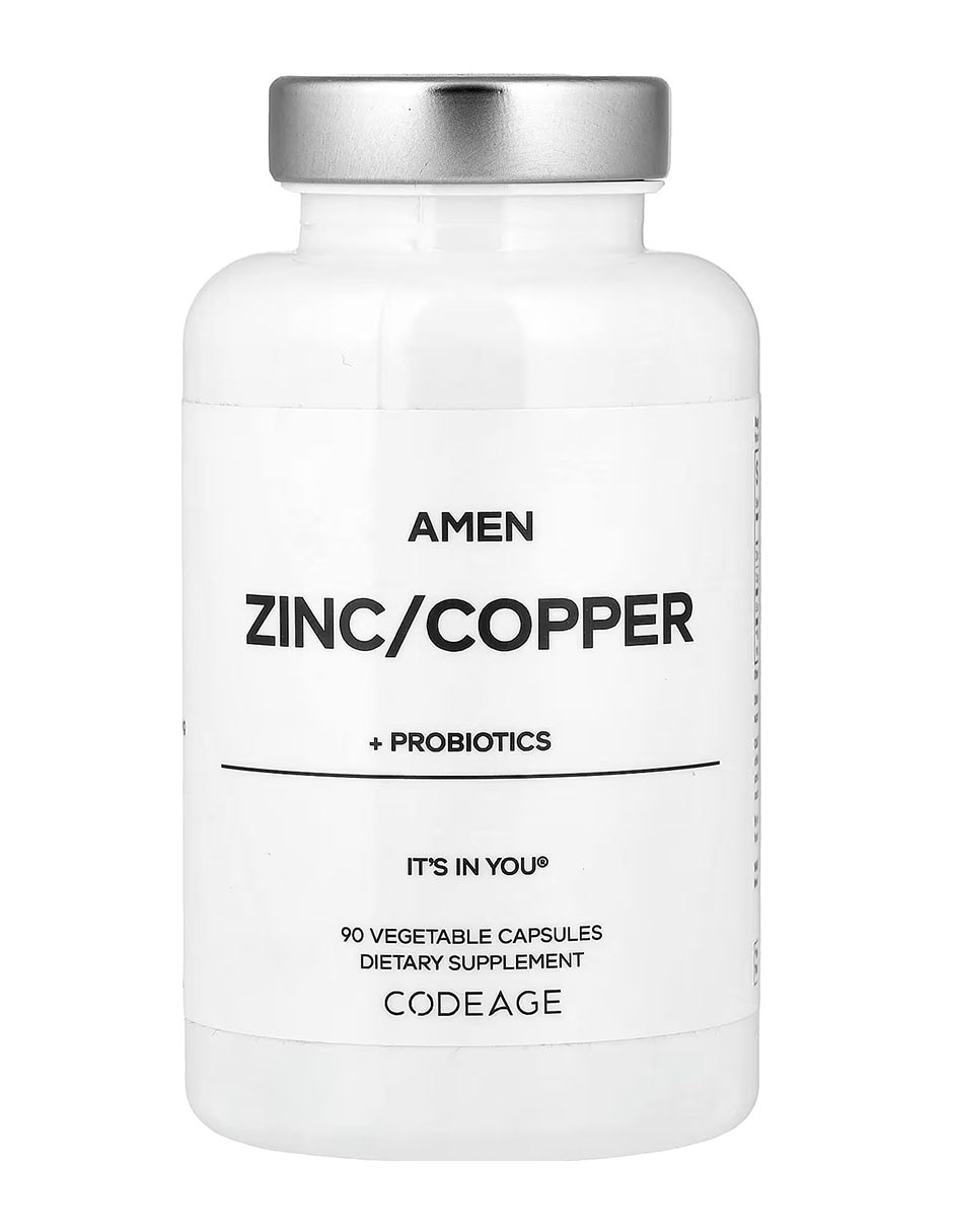 Zinc/cobre + probióticos 90 cápsulas con zinc Zinc/cobre + probióticos 90 cápsulas con zinc