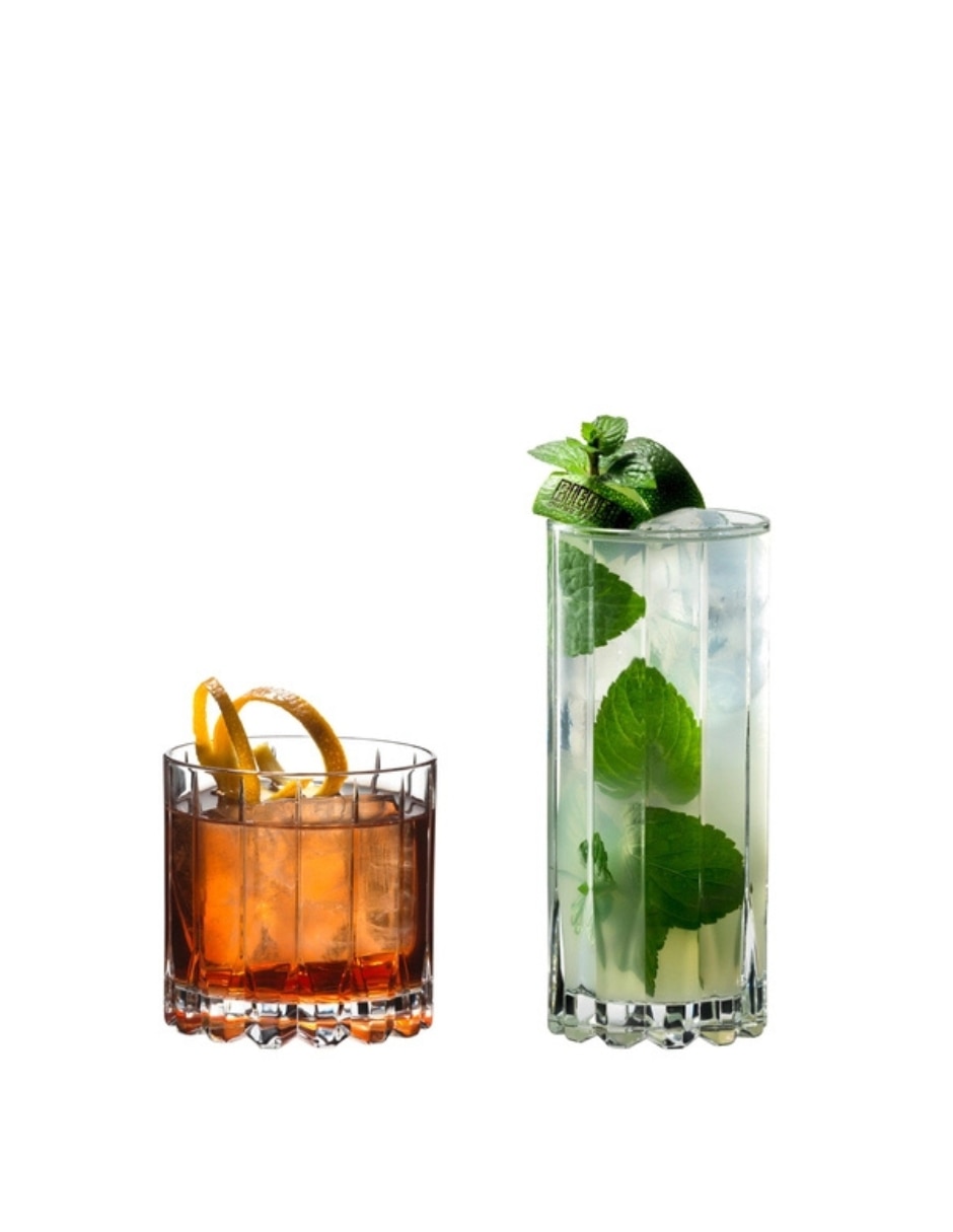 Vaso old fashion y high ball specific glassware de cristal con 8 piezas piezas 3