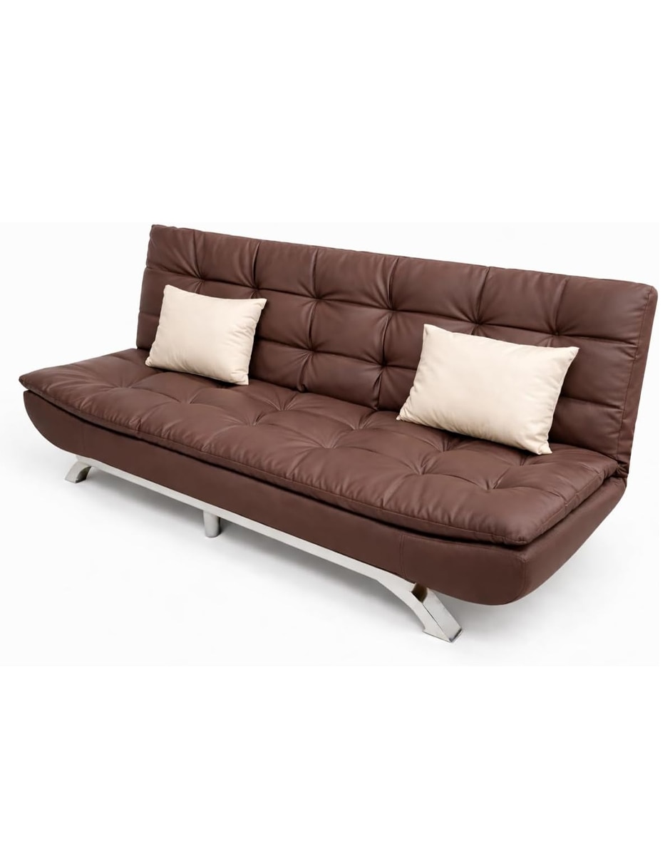 Sofá cama plegable de piel Sofá cama plegable de piel