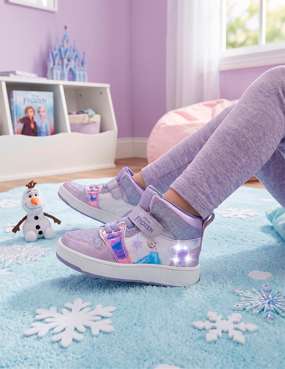 Tenis Tropicana para niño Fun Lights Elsa