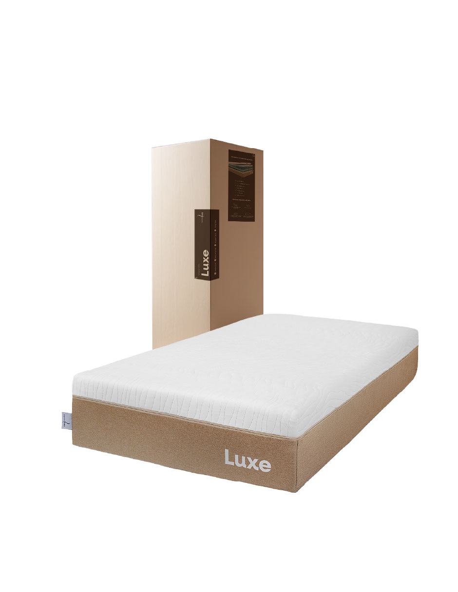Colchón en caja memory foam colchon confort