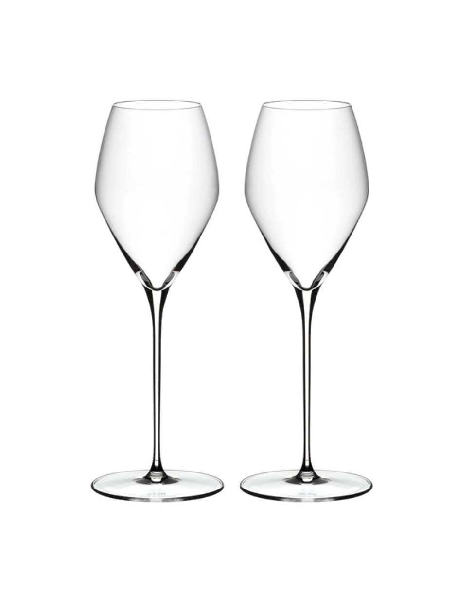 Copa para vino veloce de cristal 2 piezas piezas unisex