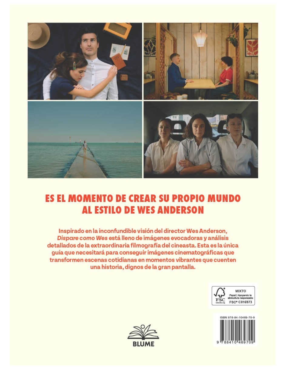 Libro Dispare como Wes Una guÍa práctica para fotografiar al estilo de Wes Anderson de Adam Woodward 5