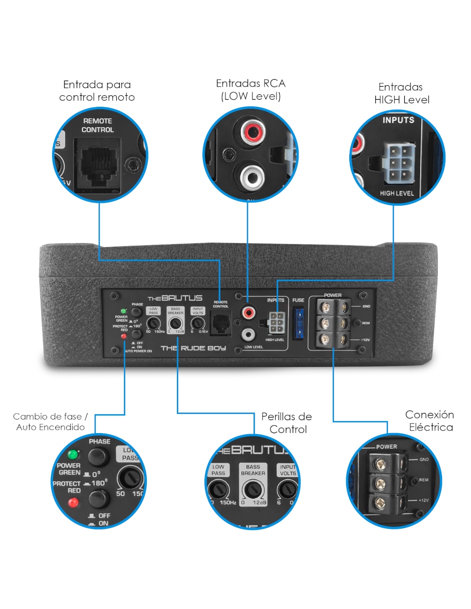 Subwoofer steelpro the brutus