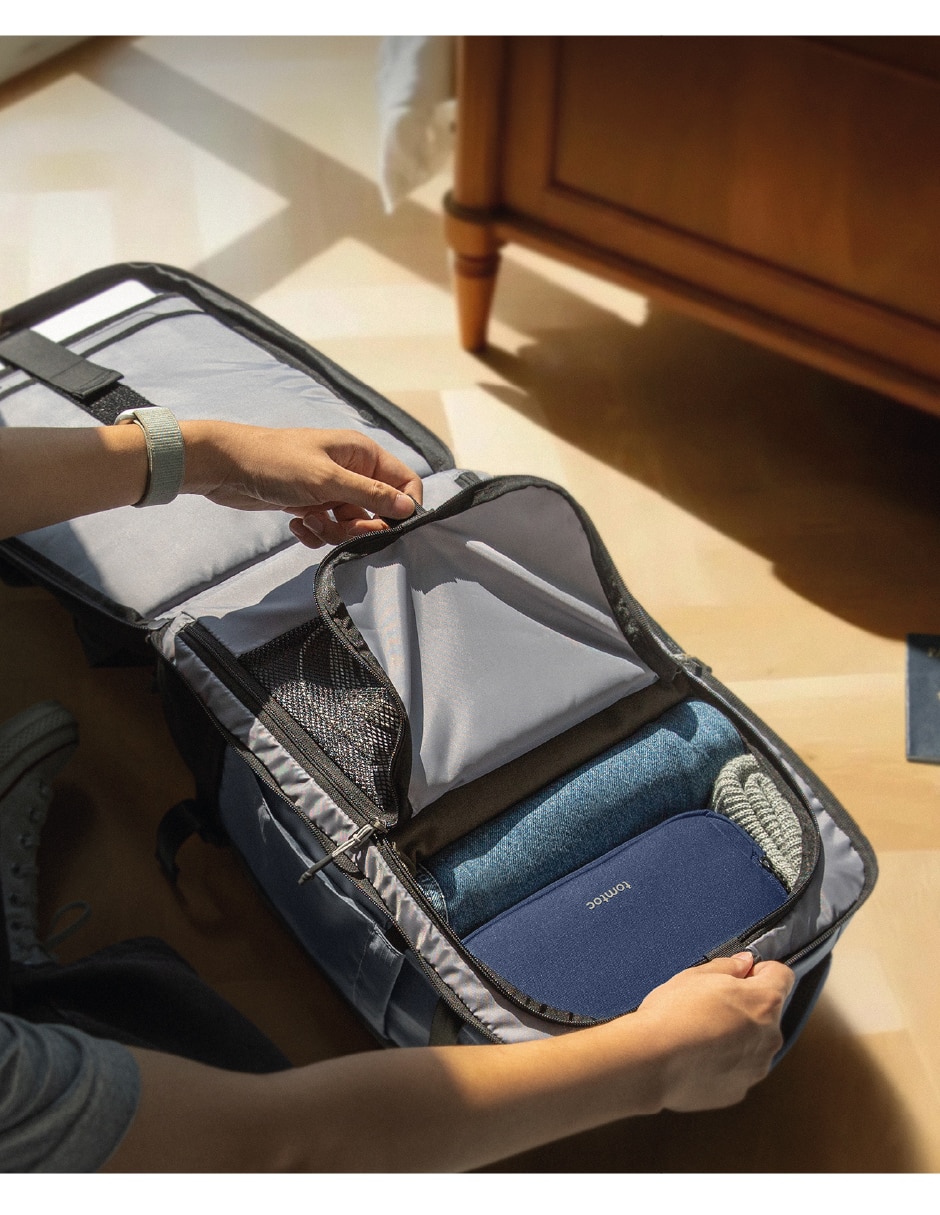 Mochila para viaje tomtoc navigator liteway