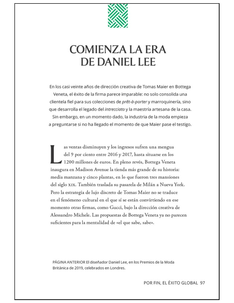 Libro pequeño libro de bottega veneta la historia de la iconica casa de moda de frances solö
