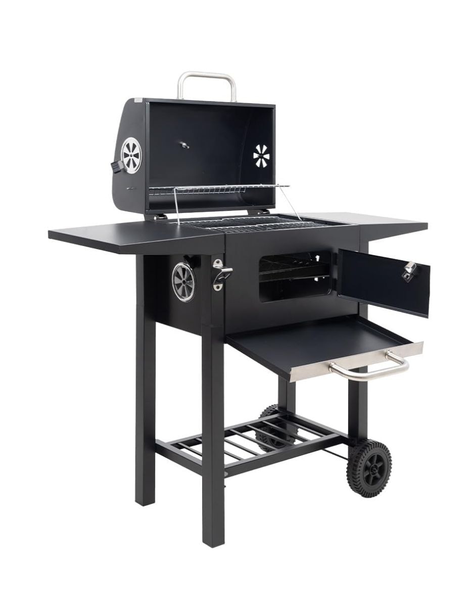 SIGNA Asador carbón signa hg228c1 de acero inoxidable