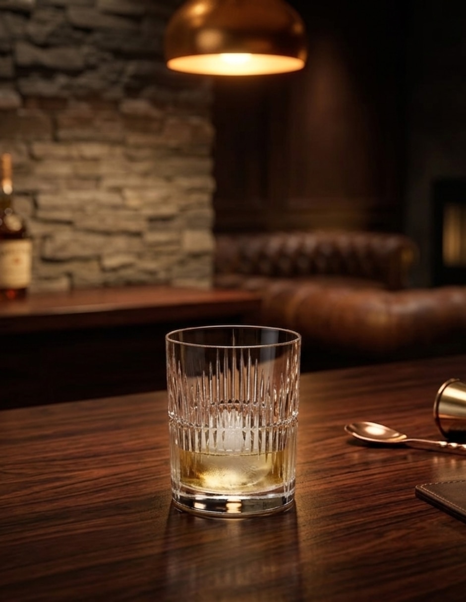 Vaso para whisky riedel shadows de cristal con 2 piezas piezas