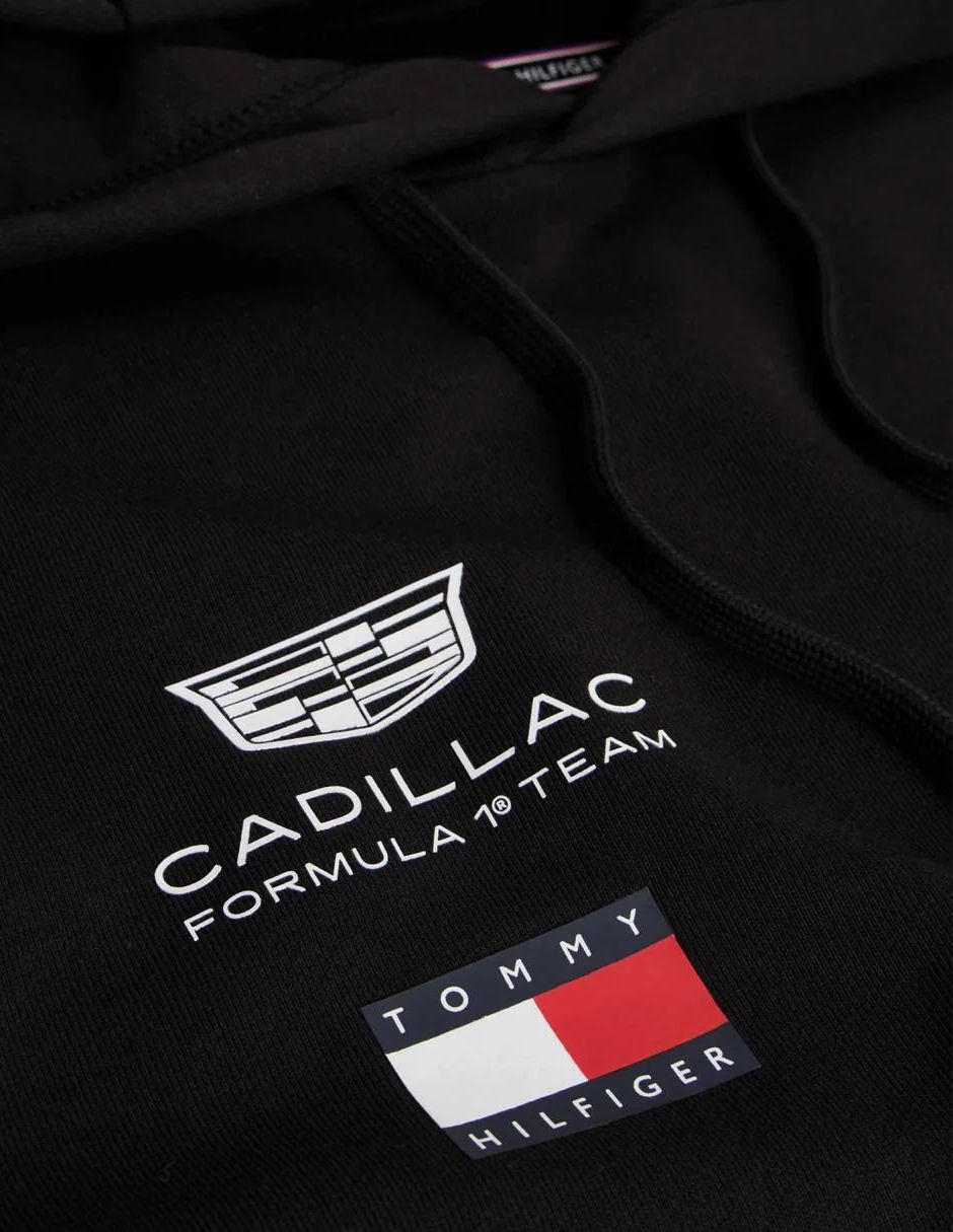 Sudadera tommy hilfiger cadillac f1 con con capucha para hombre