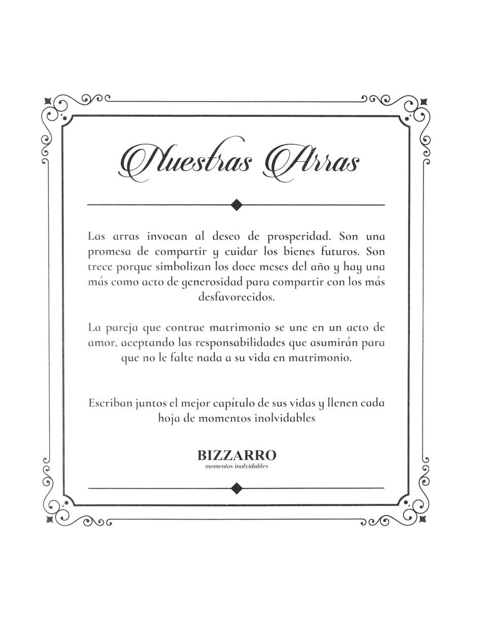 Arras matrimoniales taza de lat—n 7