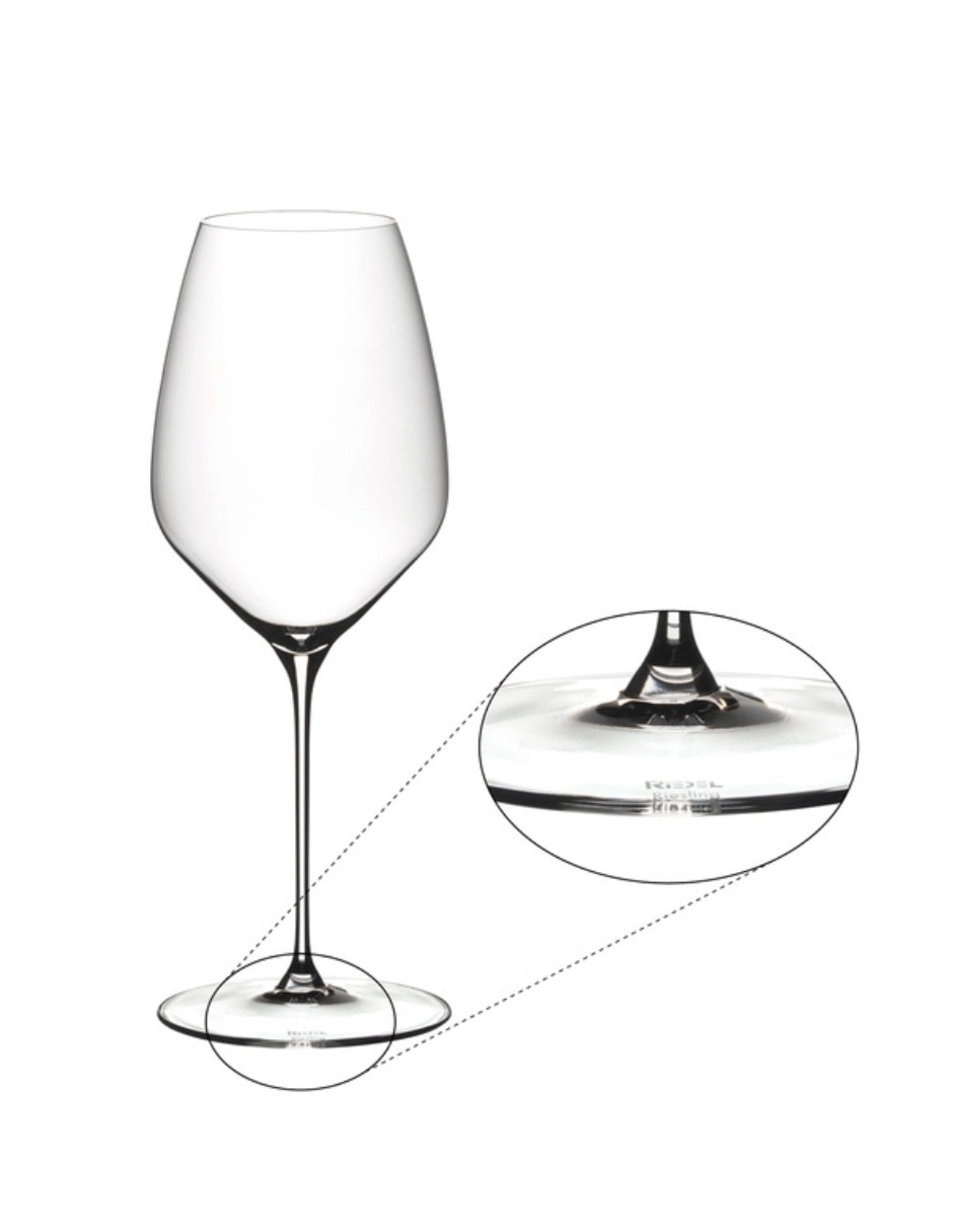 Copa para vino blanco veloce riesling de cristal 2 piezas piezas unisex 3