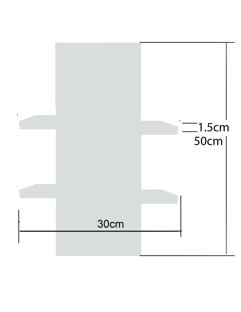 Repisa armable de MDF 5