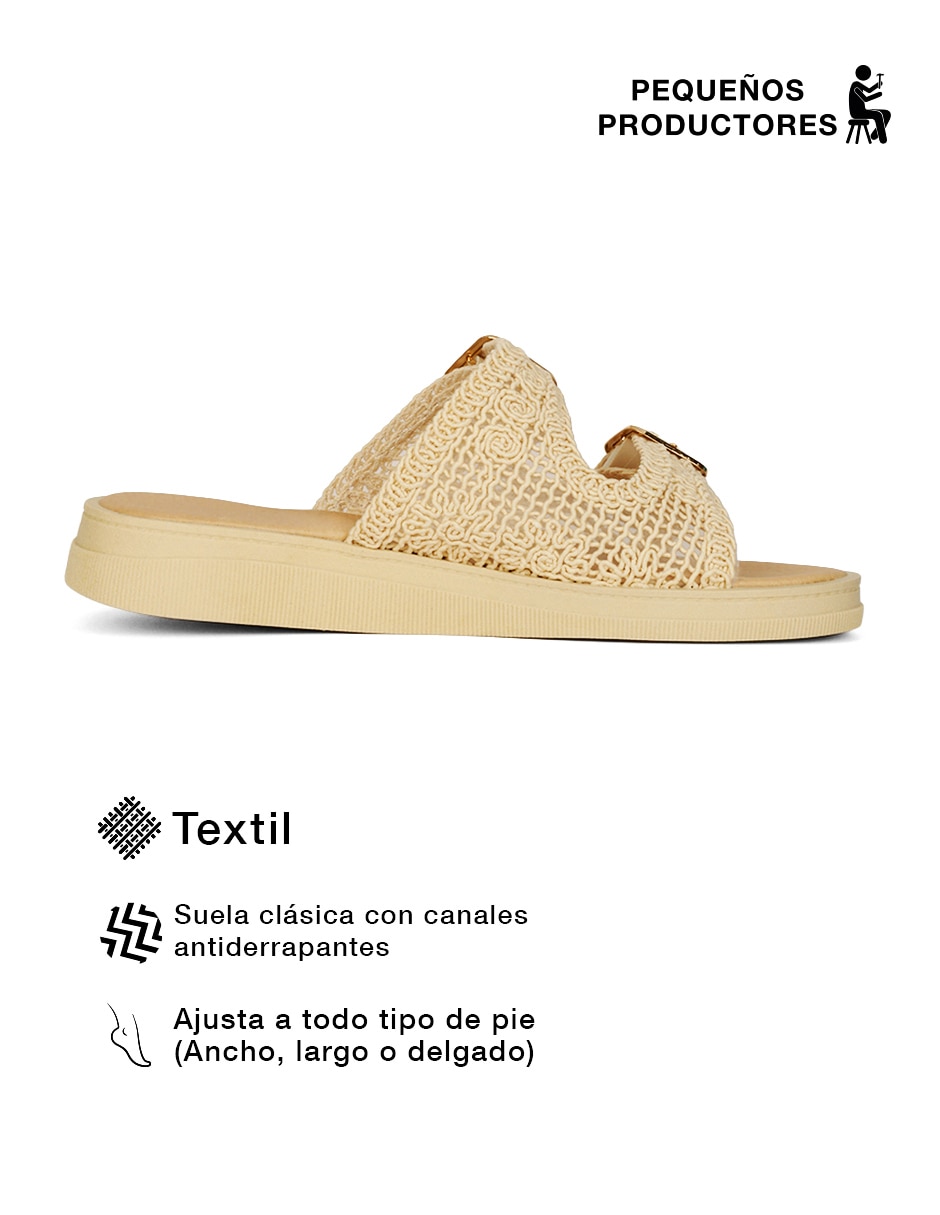 Sandalia rbcollection para mujer