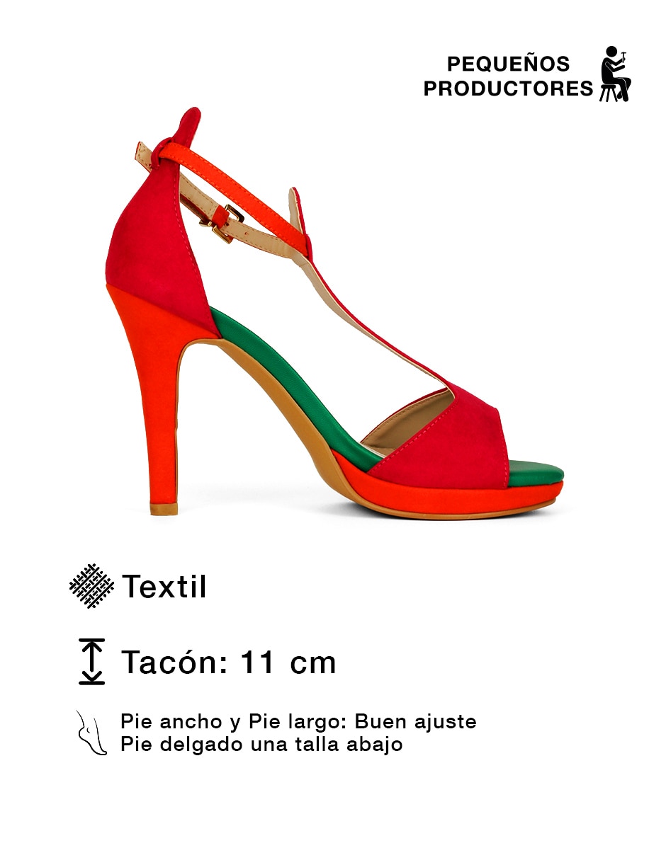 Sandalia rbcollection para mujer
