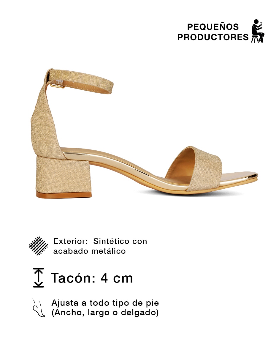 Sandalia rbcollection para mujer
