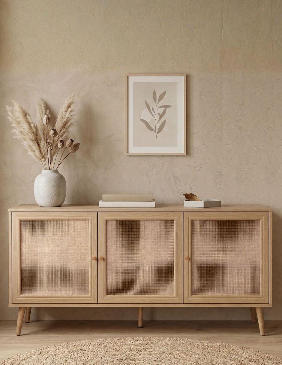 Credenza armable Línea Rattan Relan de MDF