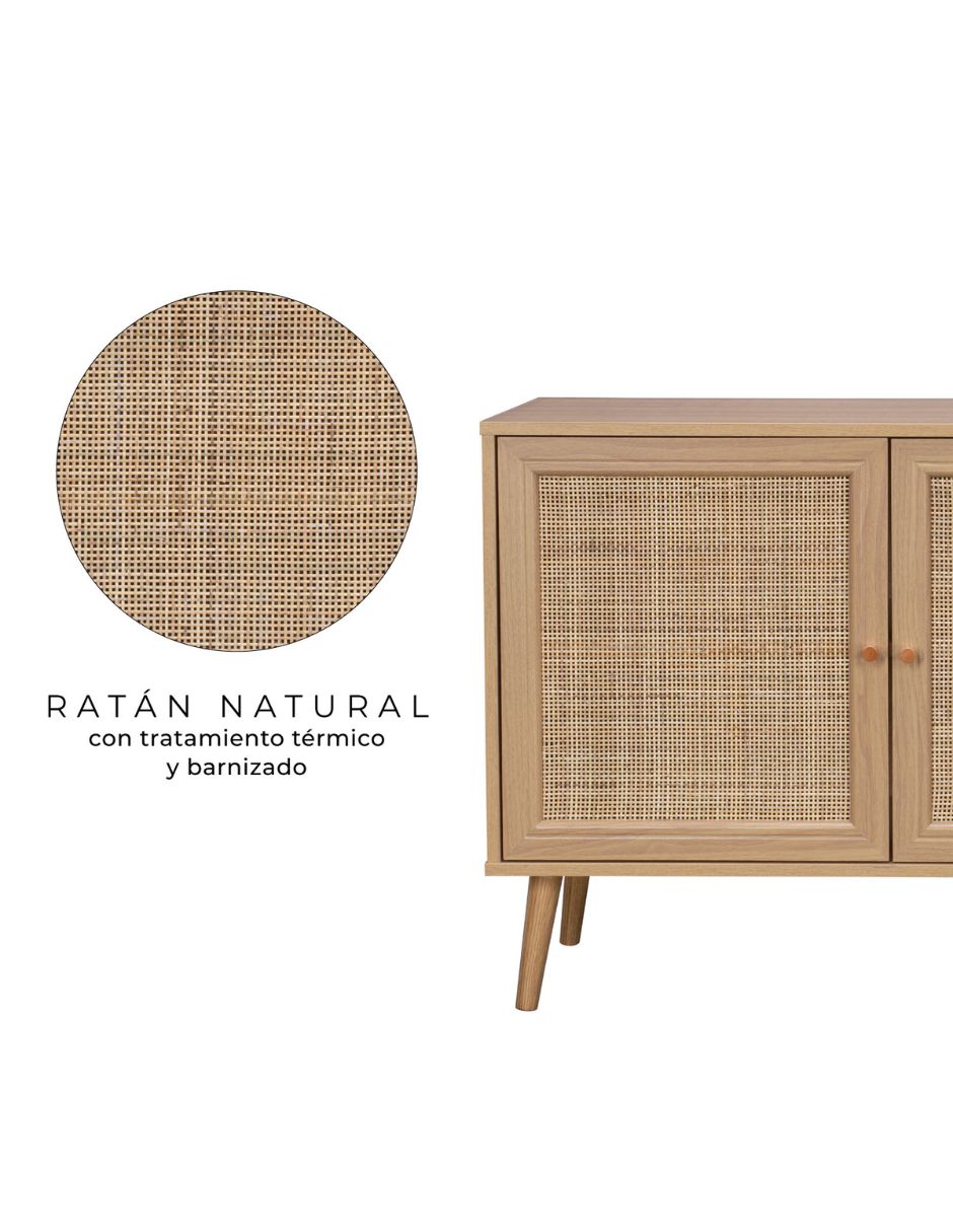 Credenza armable Línea Rattan Relan de MDF